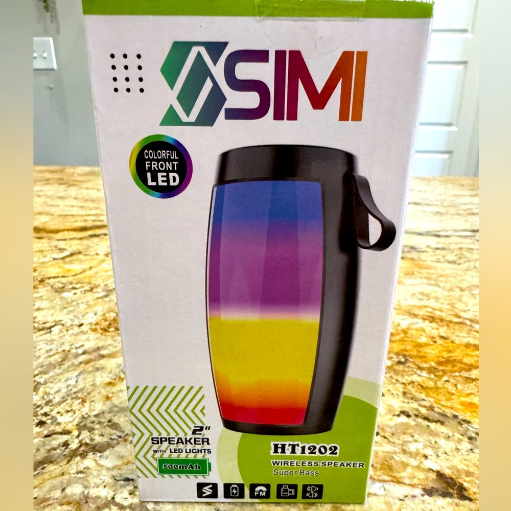 Brand new LED light Wireless Speaker